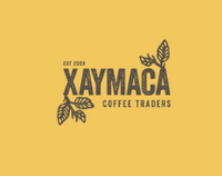 Xaymaca Coffee Traders logo on a yellow background