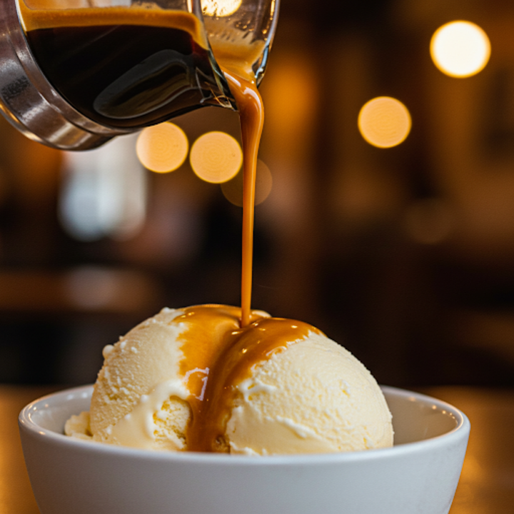 Pure Indulgence: Espresso Affogato with Xaymaca Elegance
