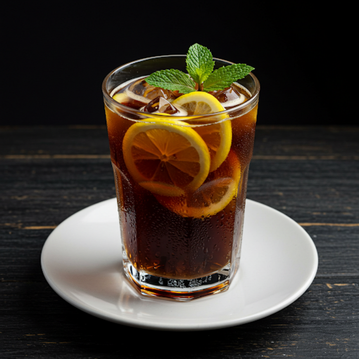 Cold coffee lemonade made with Xaymaca coffee