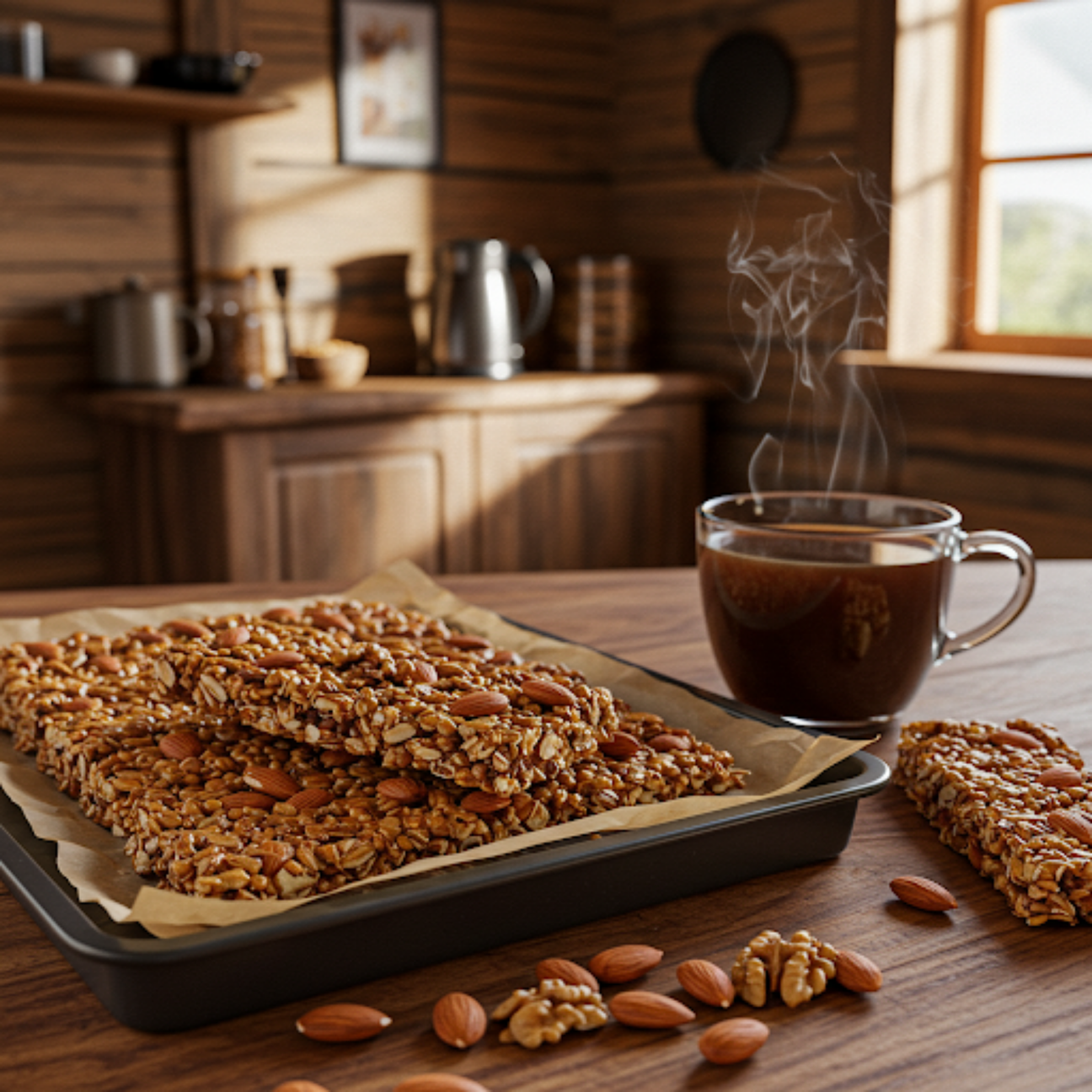 Jamaica coffee flavored granola bars