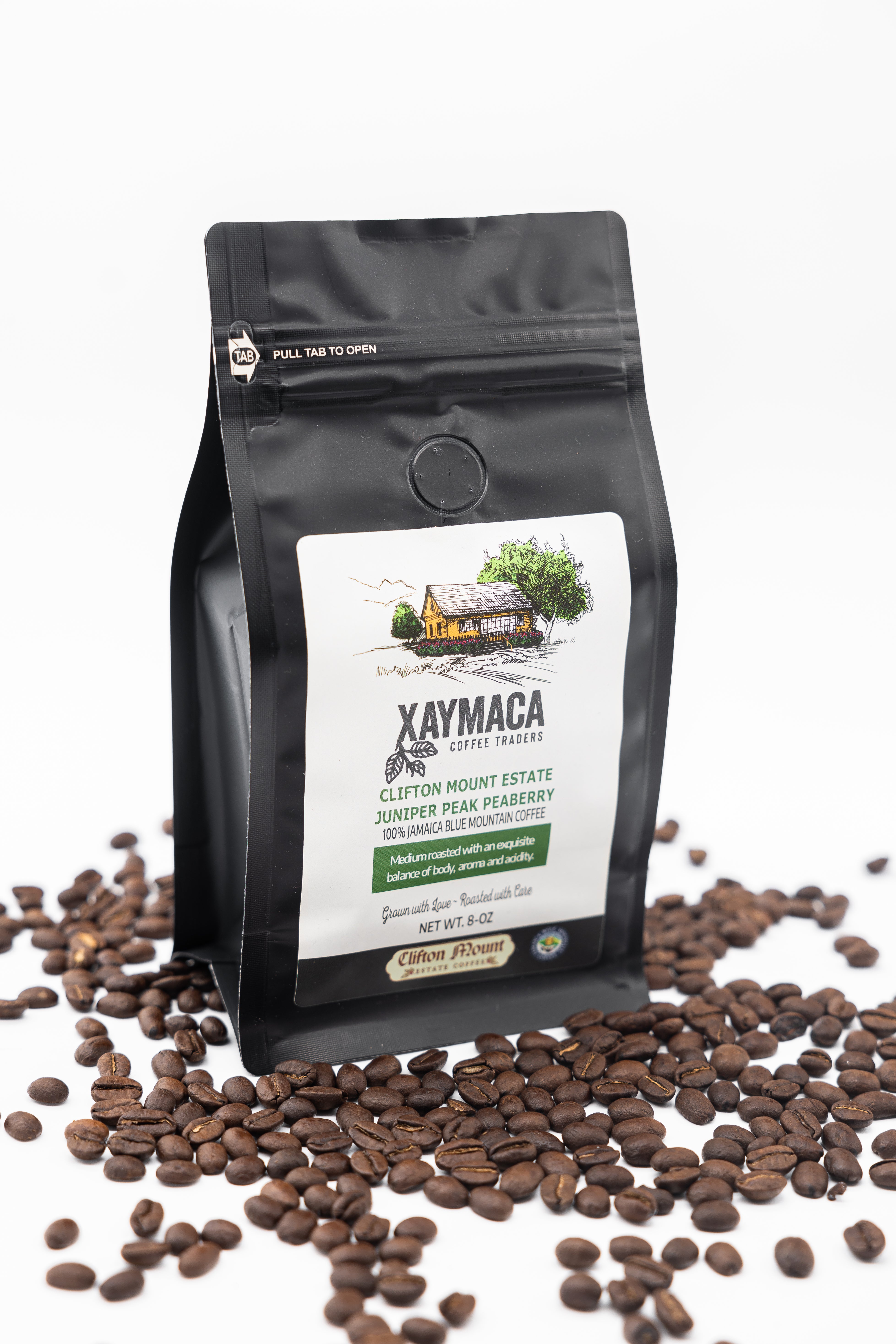 Clifton Mount Estate Jamaica Blue Mountain Peaberry – Xaymaca
