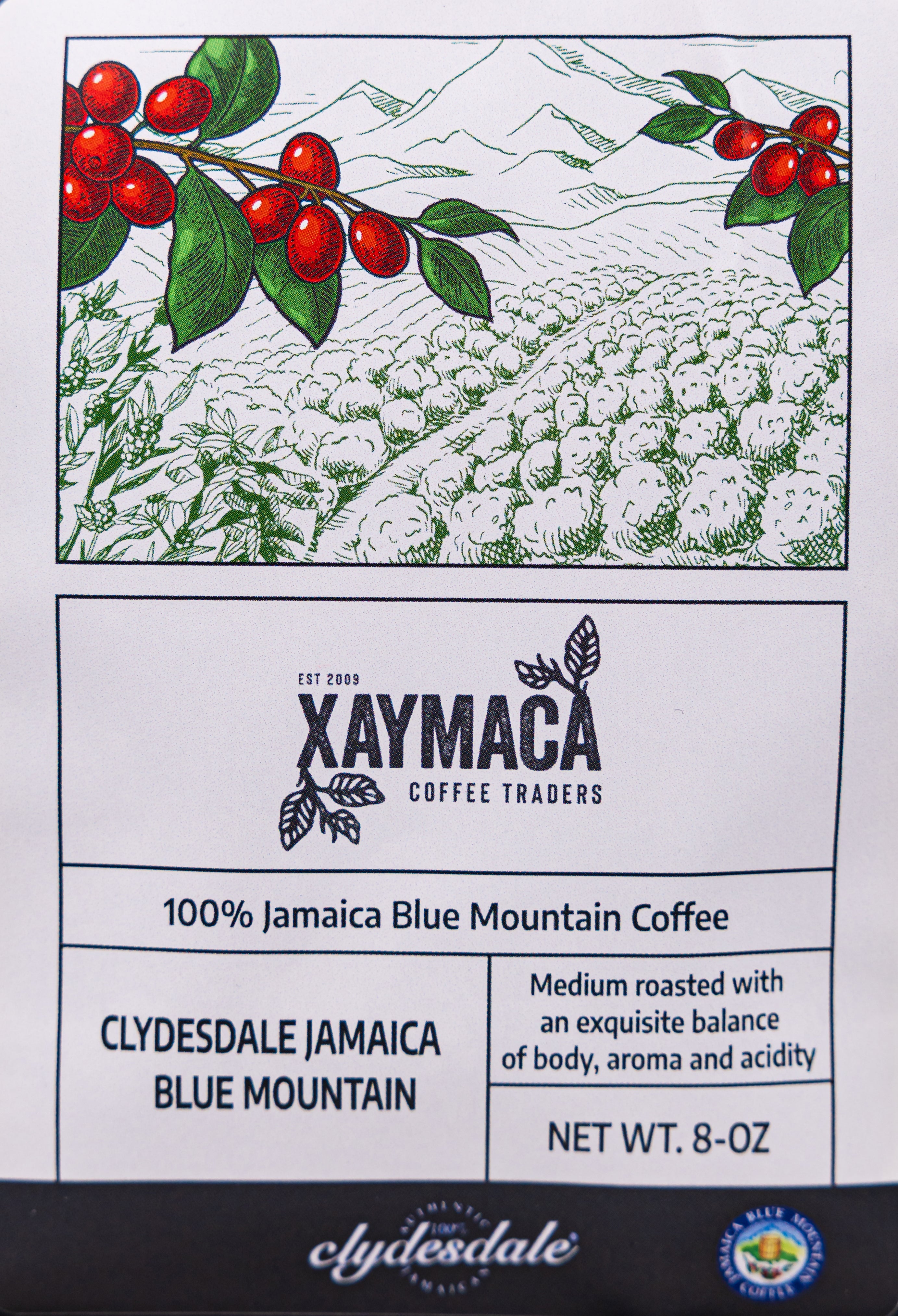 Clydesdale Jamaica Blue Mountain Coffee