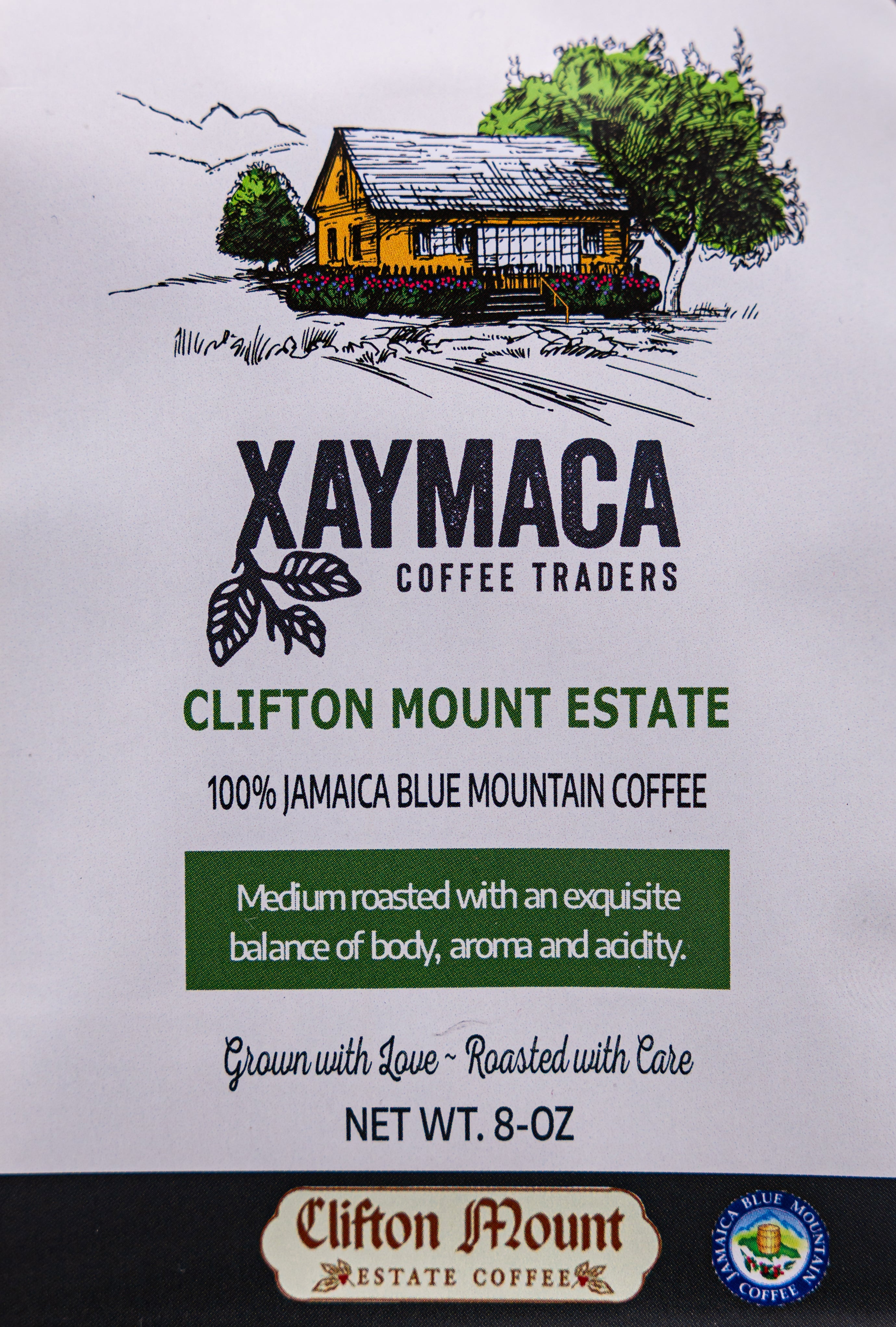 Clifton Mount Estate Jamaica Blue Mountain Coffee