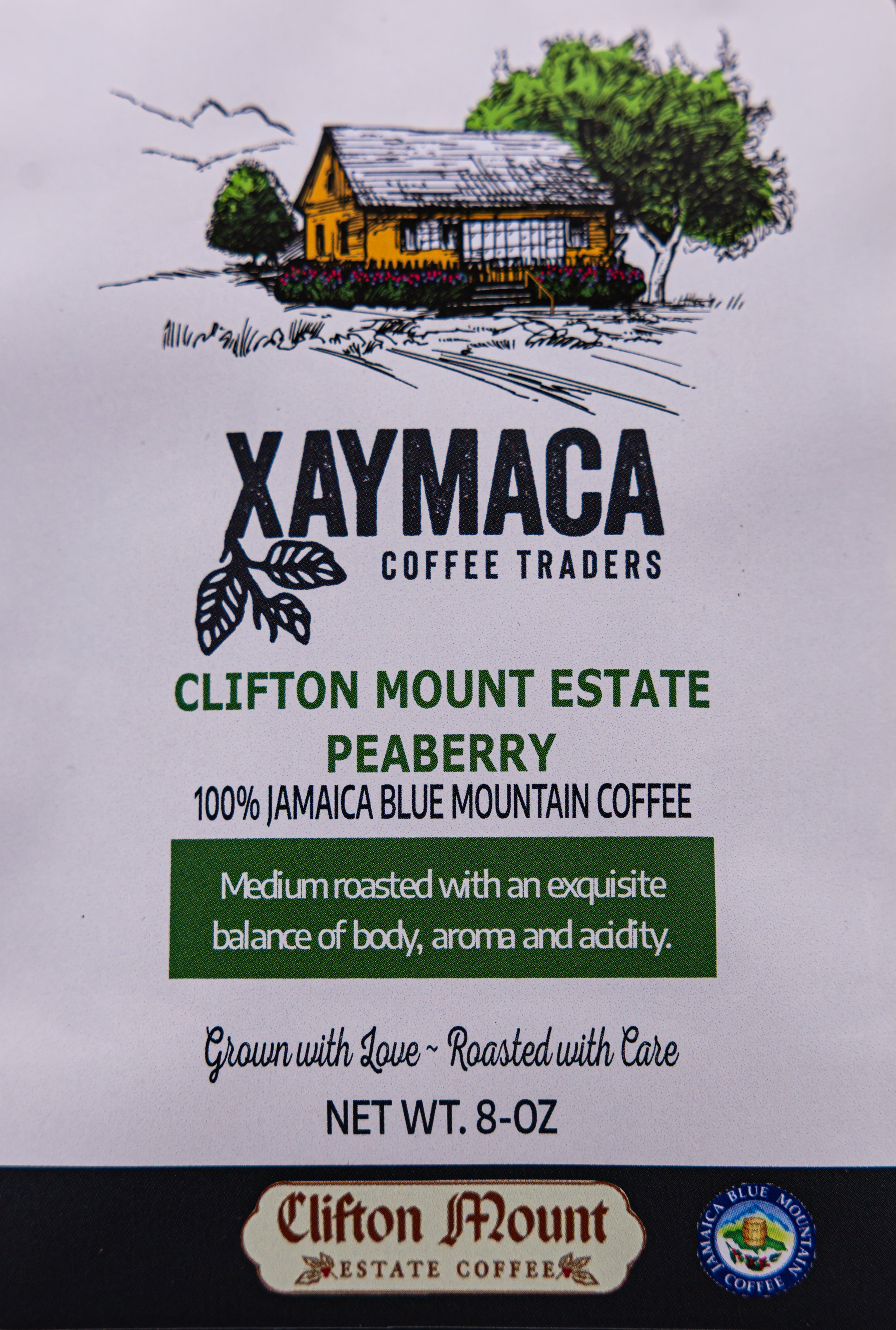 Jamaica Blue Mountain Peaberry Coffee | Clifton Mount Estate