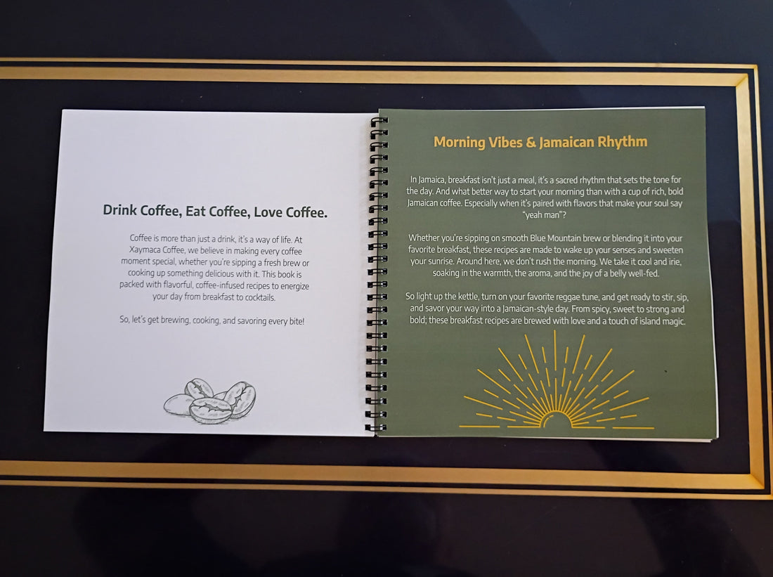 Xaymaca Coffee Traders Recipe book page details image
